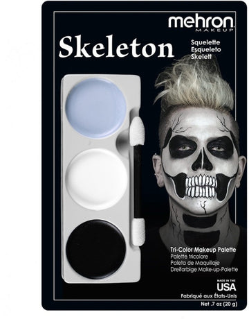 Skeleton Tri Color Makeup Kit by Mehron