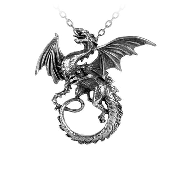 Whitby Wyrm Dragon Pendant