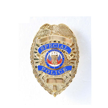 Deluxe Enamel Special Police Badge