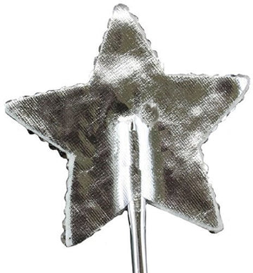 Varita de estrella de lentejuelas - Plata