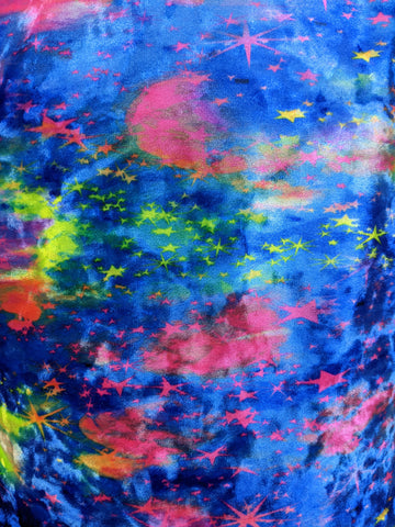 Tanktop-Trikot mit Wolkenmuster aus Velours (Kind)