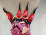 Luzifer-Handschuhe (Rot)
