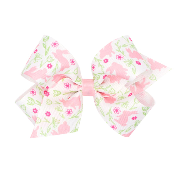 Spring Print Bow