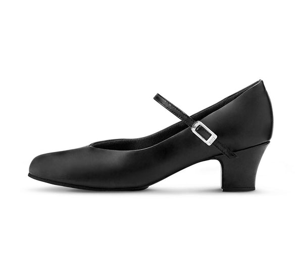 Black Broadway Low 1.5" Character by Bloch (Adult)