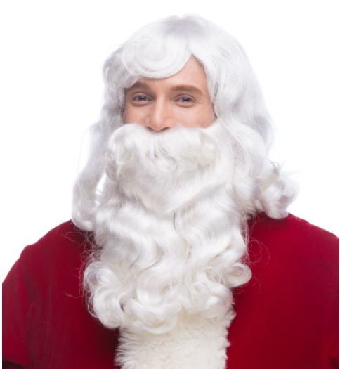 Deluxe Santa Beard & Wig