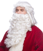 Super Deluxe Santa Beard & Wig Set