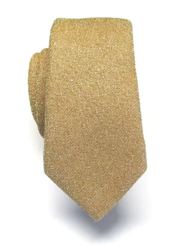 Gold Glitter Necktie