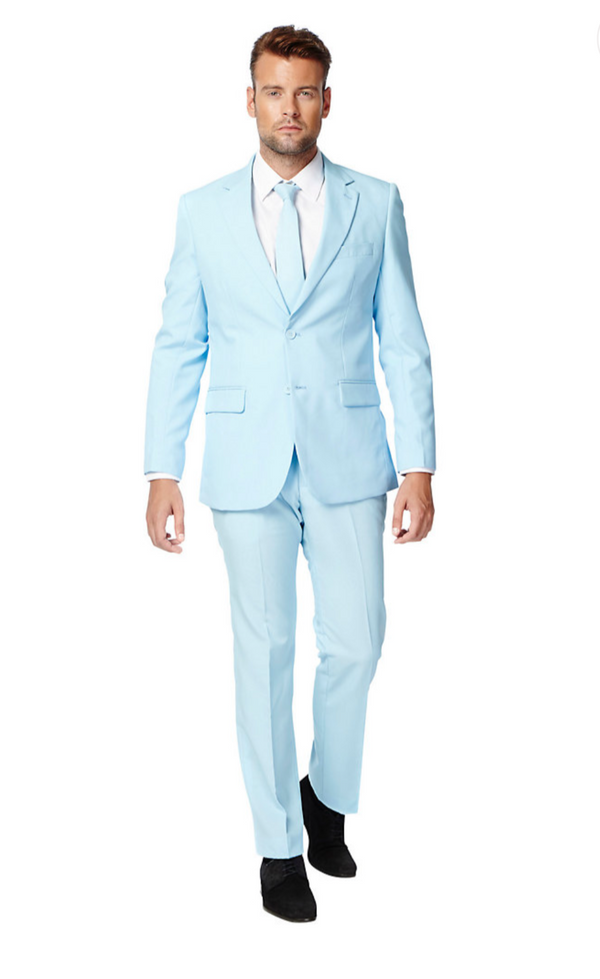 Cooler blauer Anzug (Herren)