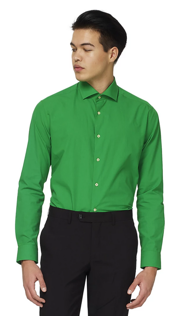 Kelly green dress shirt on sale