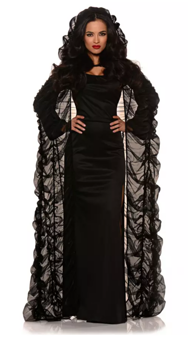 Coffin Black Cape (Adult)