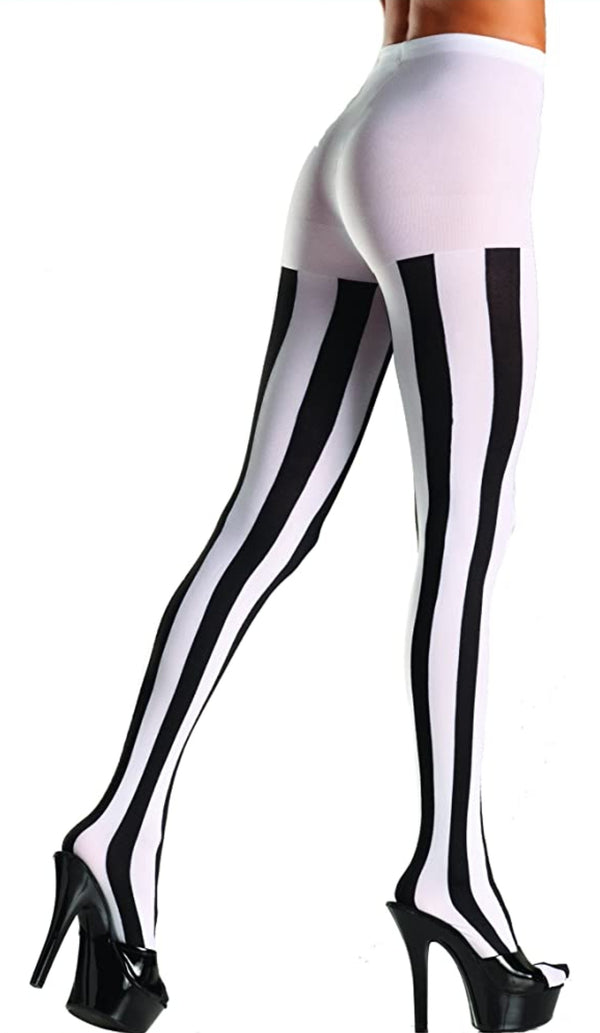 Vertical Striped Tights