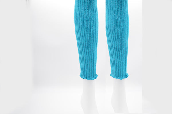 Turquoise Legwarmers