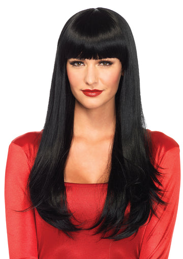 Long Wig with Bangs