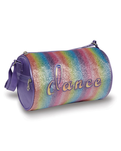 Rainbow Glitter Dance Duffle