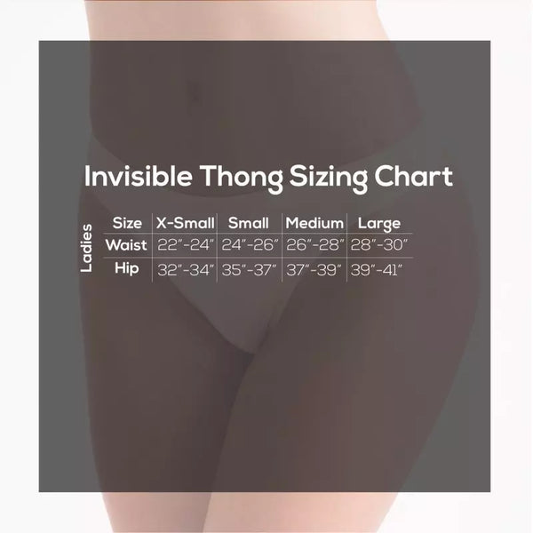 Tanga invisible de talle bajo (adulto)