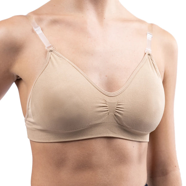Clear Back Padded Bra (Adult)