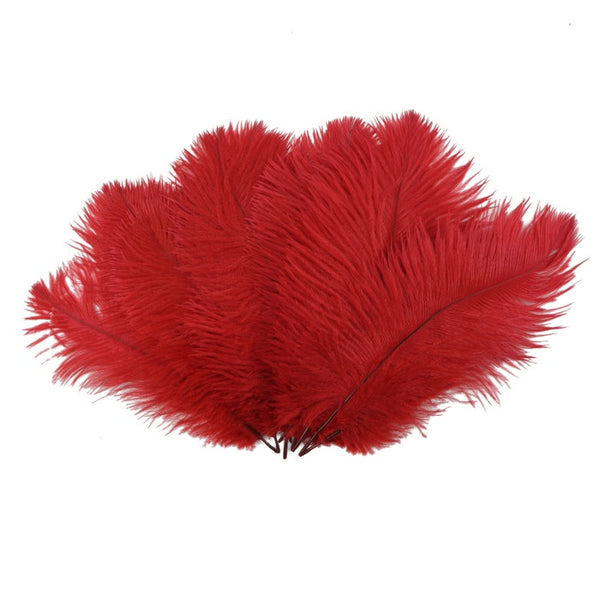 Ostrich Feather (Red)