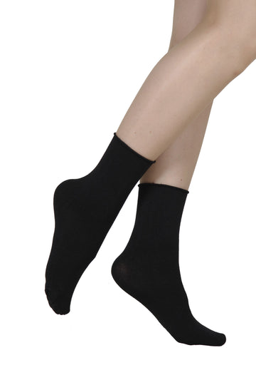 Nylon Cuff Ankle Socks