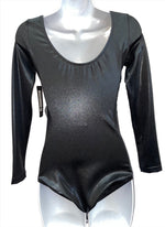 Long Sleeve Metallic Leotard (Adult)