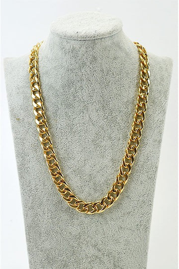 Gold Link Chain Necklace