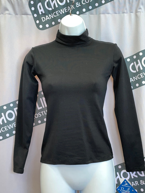 Long Sleeve Fitted Turtleneck Shirt (Adult)