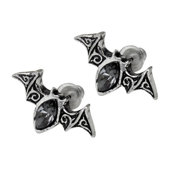 Viennese Night Bat Earrings