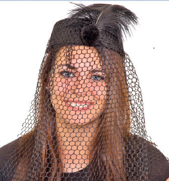 Pillbox Hat With Veil