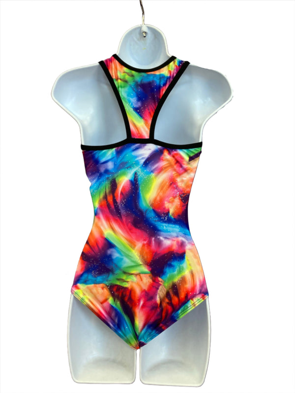 Brush Strokes Gym Leotard (Adult)