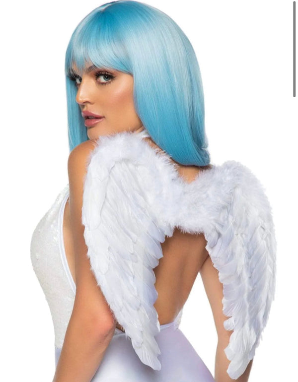 Marabou Edge Feather Wings (White)
