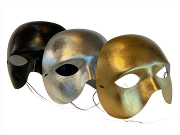 Montoya Metallic Half Mask