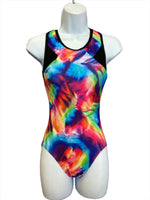 Brush Strokes Gym Leotard (Adult)