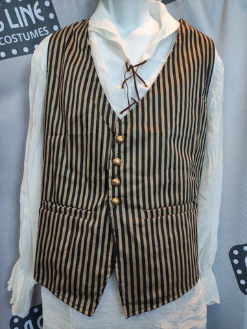 Striped Historical Vest