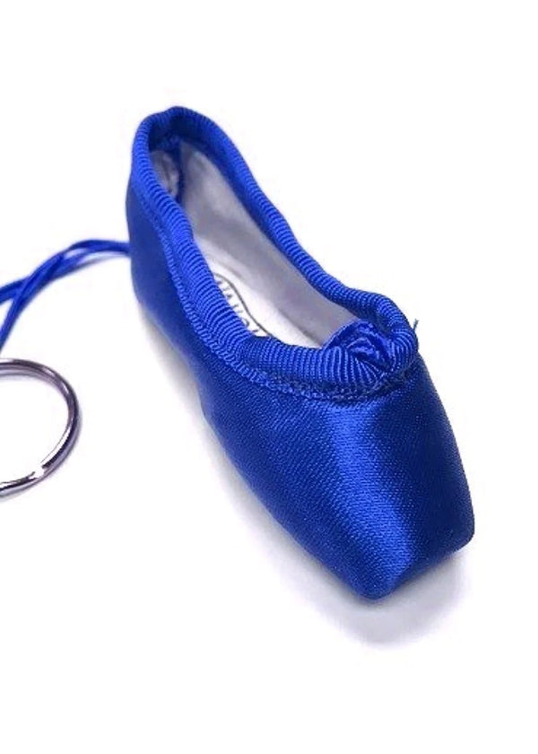 Pointe Shoe Keychain - Royal Blue