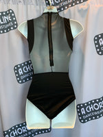 Zip Back Mock Neck Leotard (Adult)