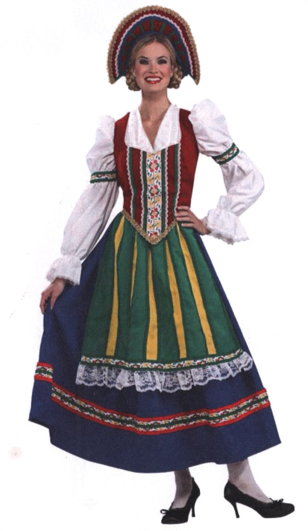 Deluxe Folk Dress (Adult)