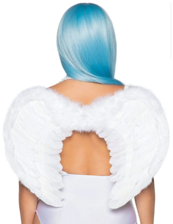 Marabou Edge Feather Wings (White)