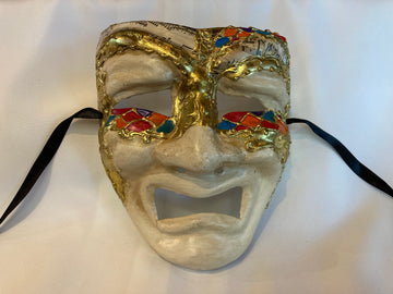 Comedy & Tragedy Face Mask