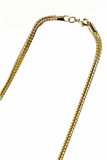 Gold Fox Chain Necklace