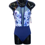 Indigo Floral Leotard (Adult)