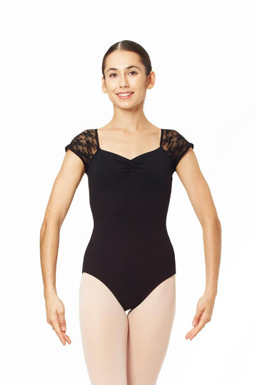 Lace Cap Sleeve Leotard (Child)