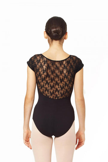 Lace Cap Sleeve Leotard (Child)
