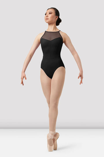 Chevron Halter Leotard by Mirella (Adult)