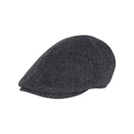 Wool Herringbone Newsie Hat