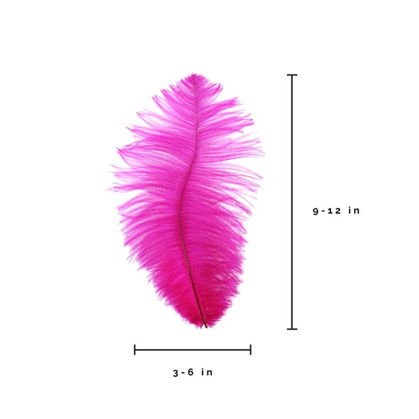 Ostrich Feather (Shocking Pink)