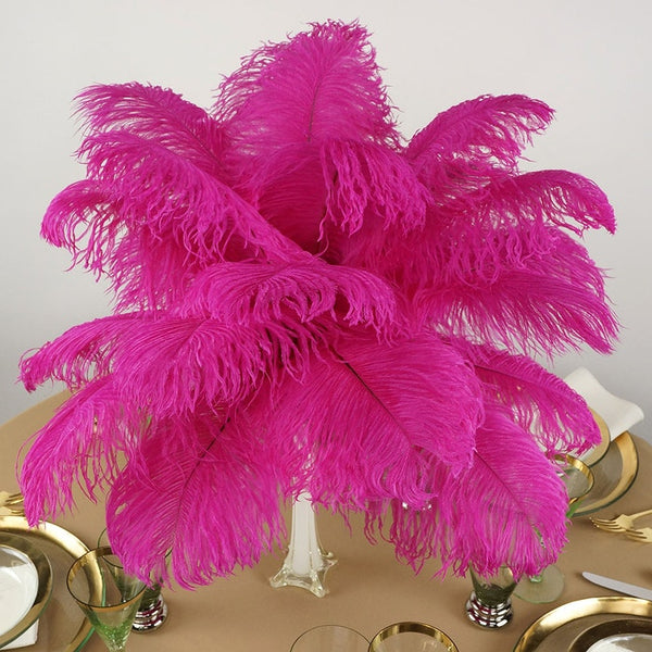 Ostrich Feather (Shocking Pink)