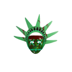 The Purge Election Year Lady Liberty Light Up Mask