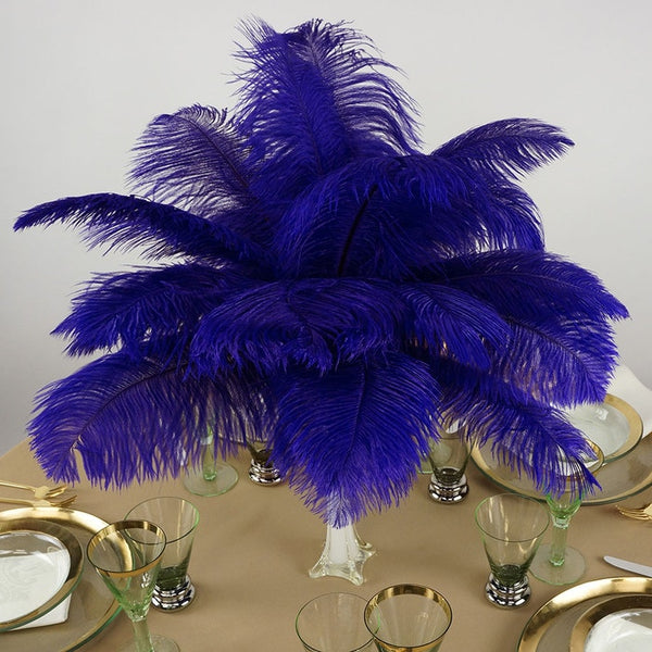 Pluma de avestruz (púrpura real)