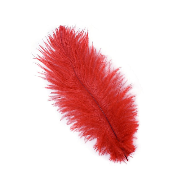 Ostrich Feather (Red)