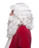 Super Deluxe Jumbo Santa Beard & Wig Set