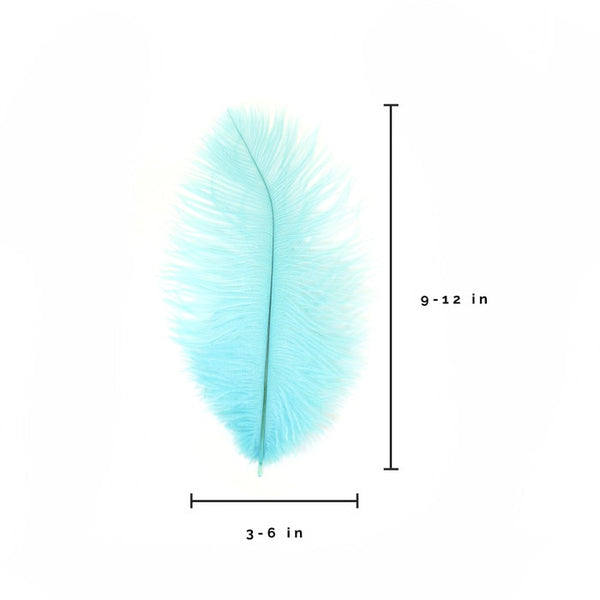 Ostrich Feather (Light Turquoise)